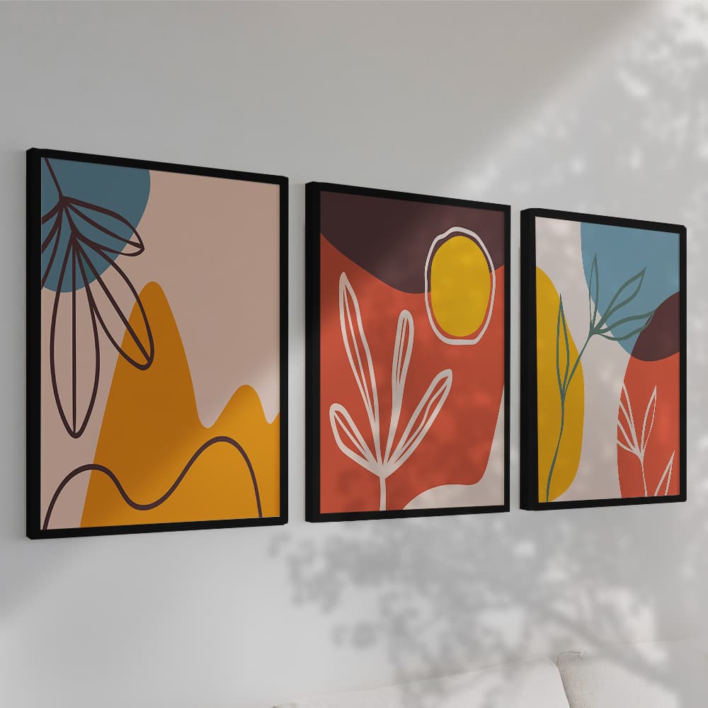 Kit Quadros Decorativos Composição II