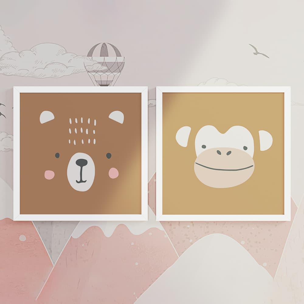 Kit Quadros Decorativos Infantil II
