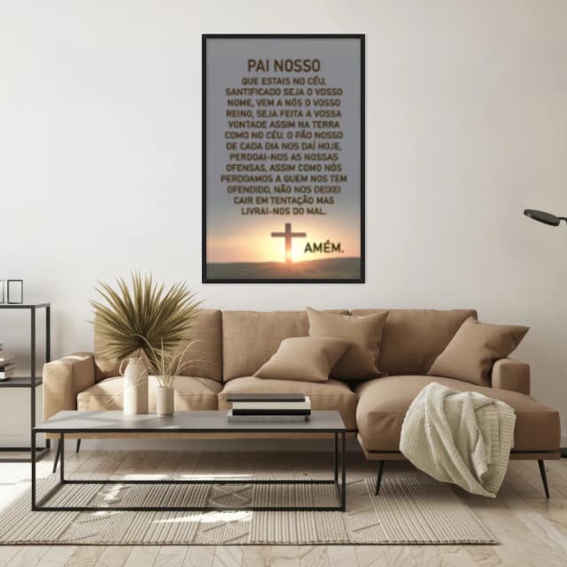 Quadro Decorativo Pai Nosso