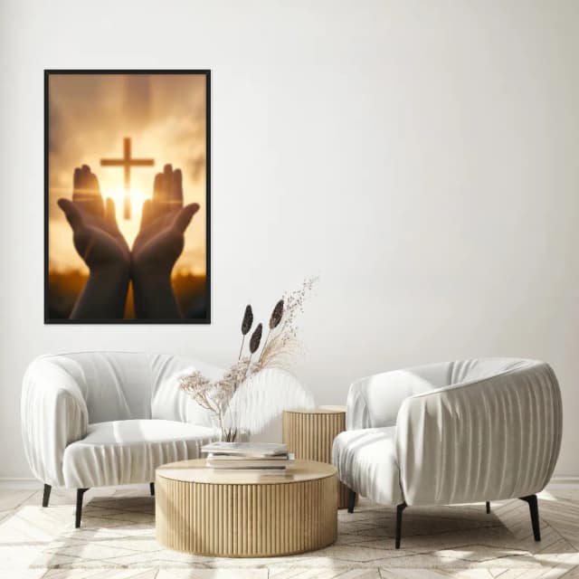 Quadro Decorativo Cruz