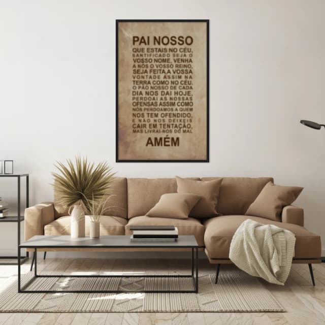 Quadro Decorativo Pai Nosso