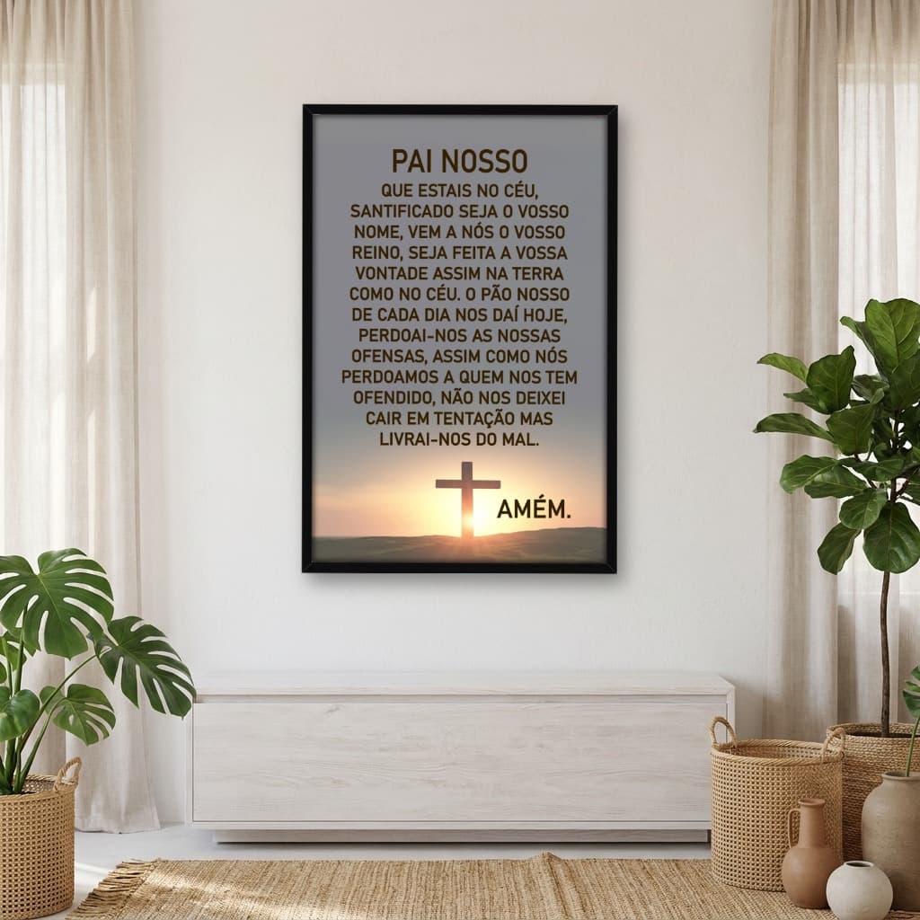 Quadro Decorativo Pai Nosso