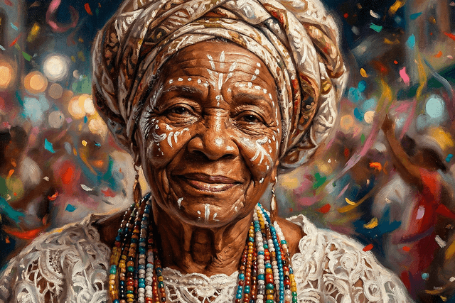 Carnaval - Baiana, a Guardiã da Fé e da Folia
