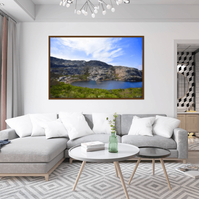 Cleverson Montanha - Vale e lago azul